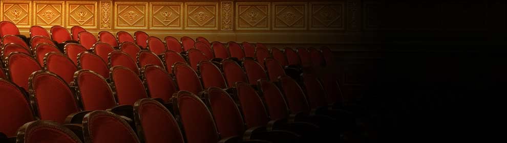 audience chairs in an auditorium